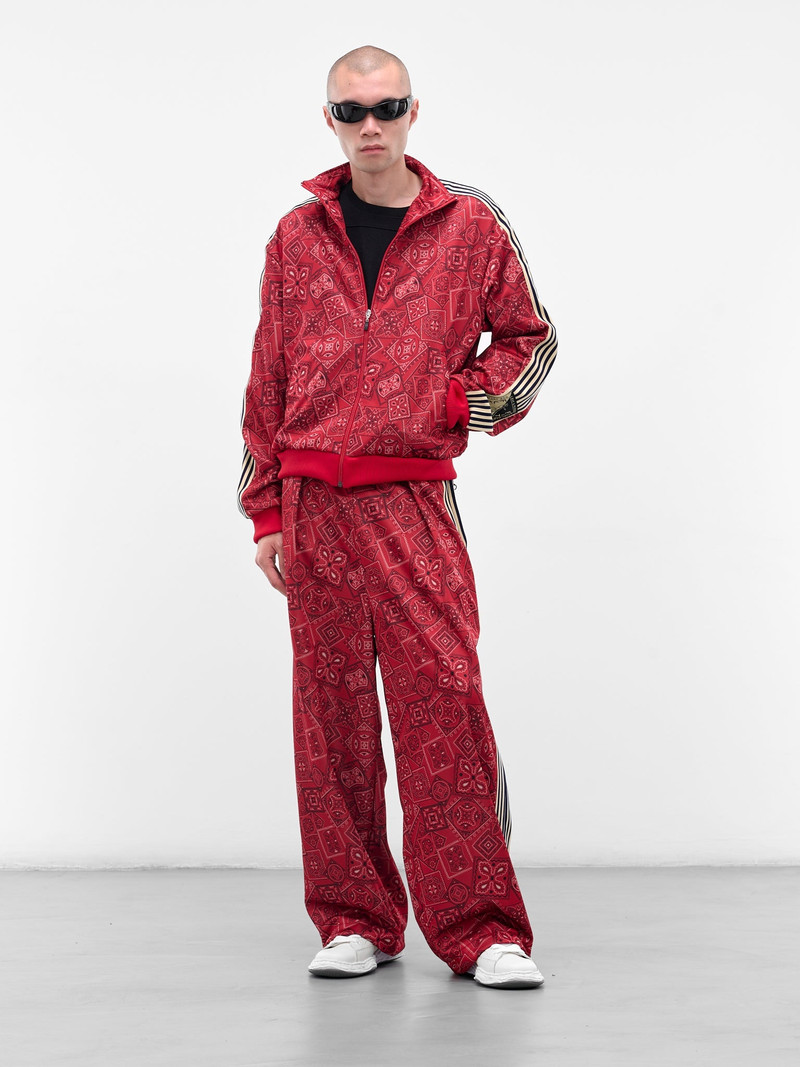Kapital Red Cookie Bandana Tracksuit Pants outlook