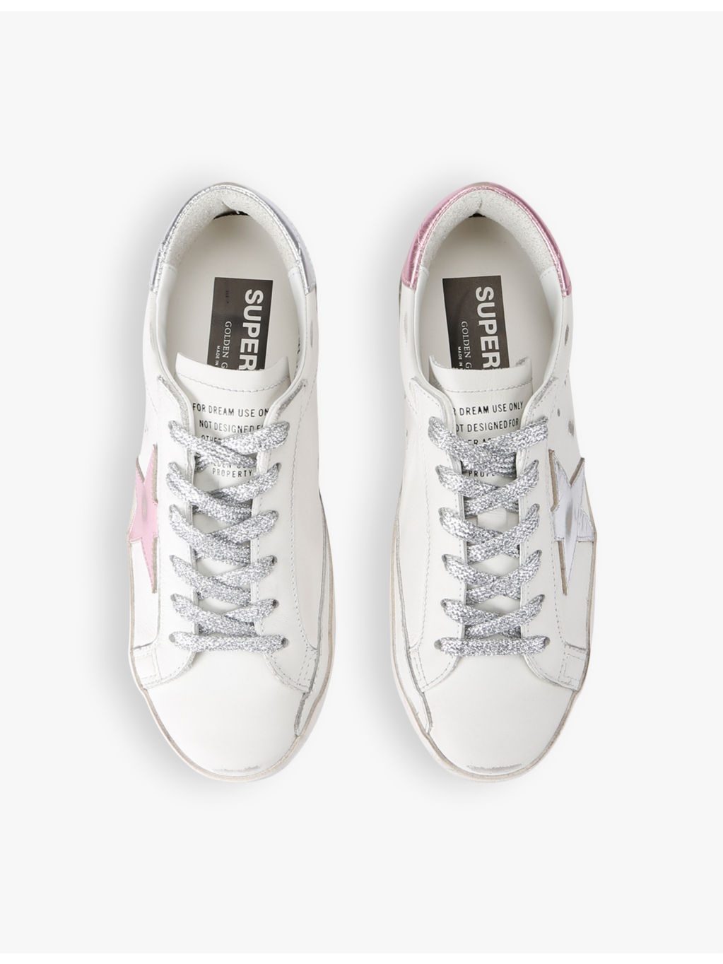 Women's Superstar Exclusive2 leather low-top trainers - 2
