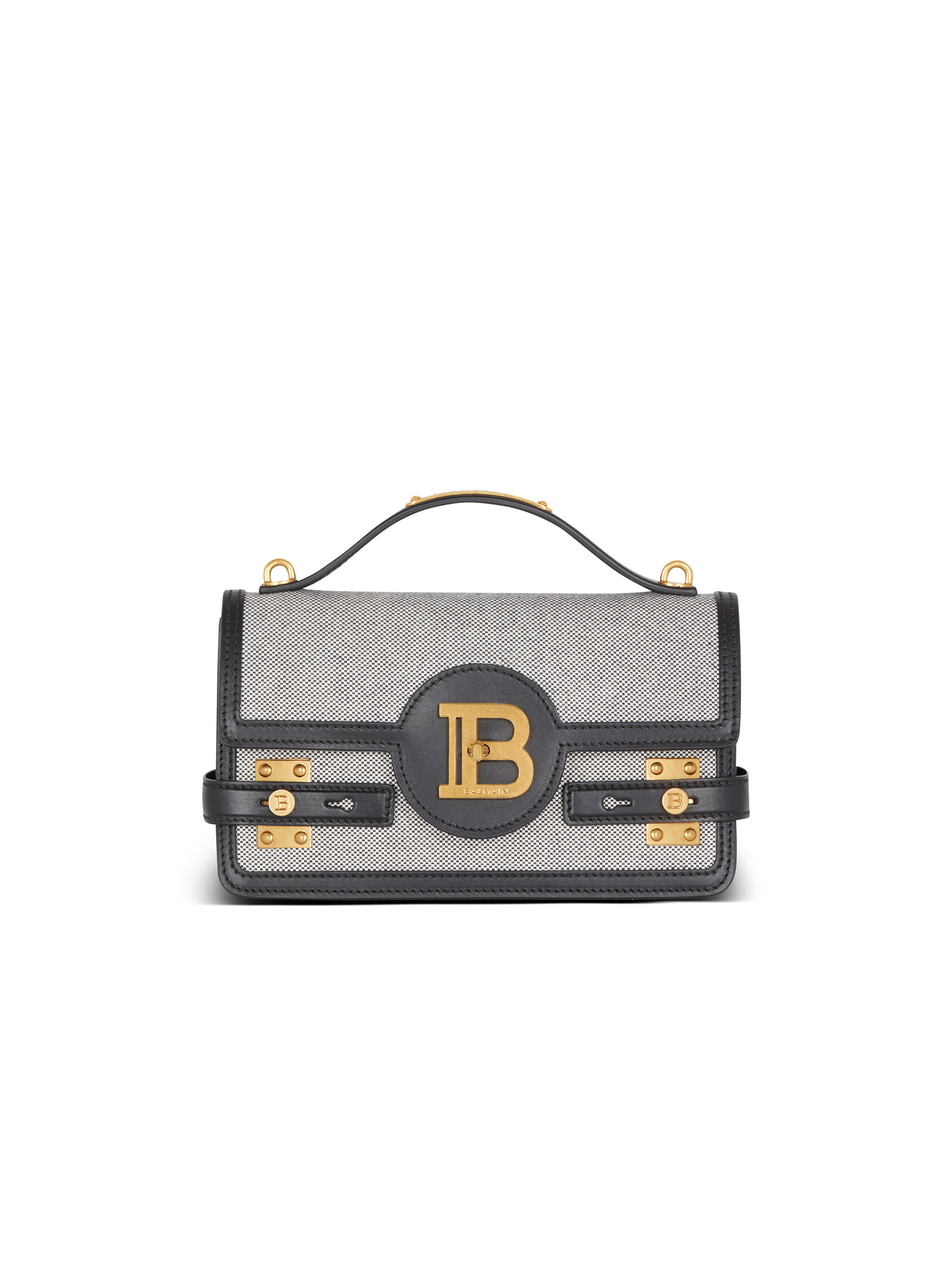 B-Buzz 24 canvas and leather bag - 1