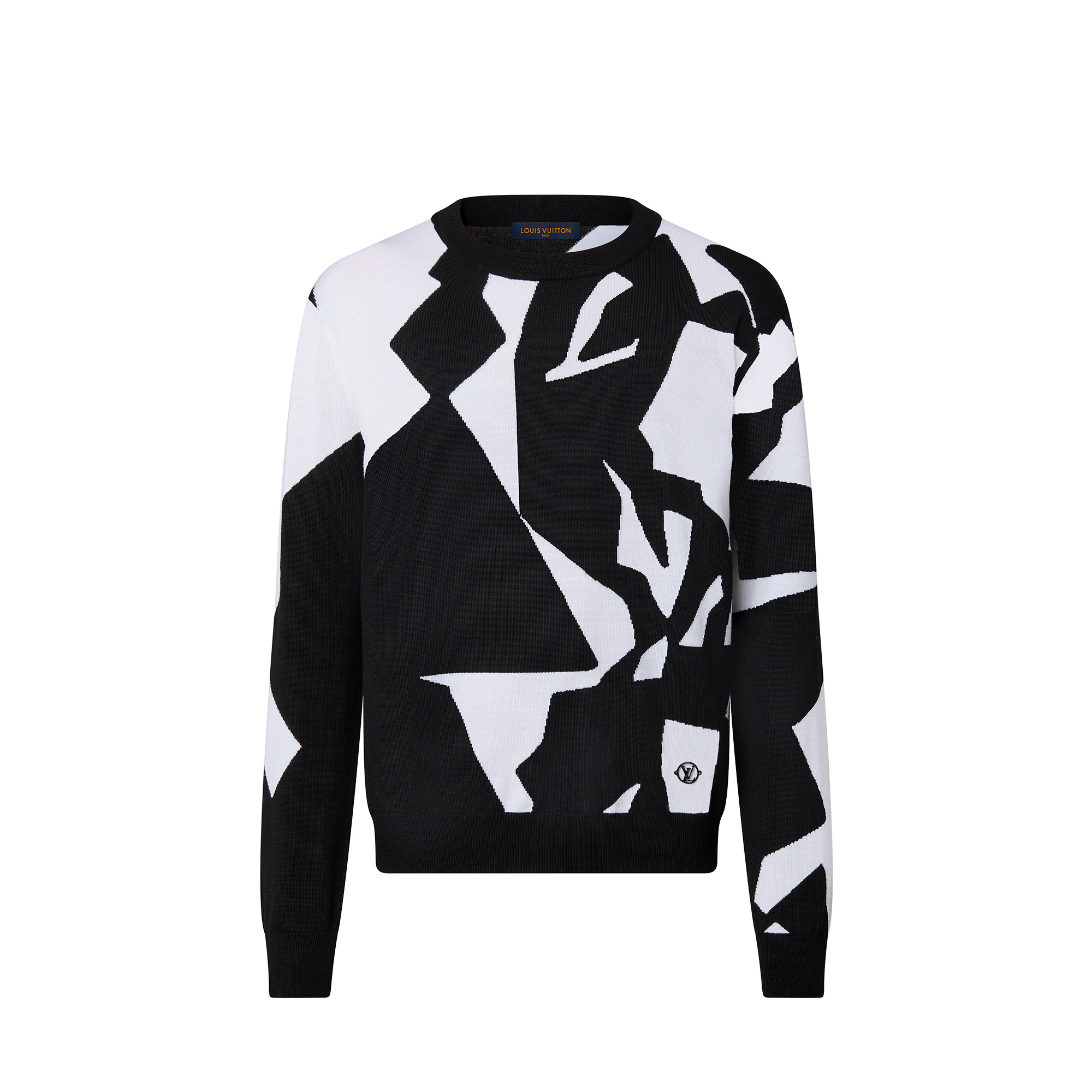 LV Abstract Houndstooth Crewneck - 1