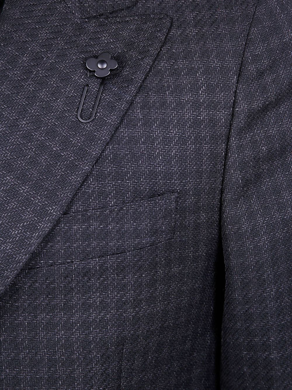 houndstooth-pattern blazer - 3