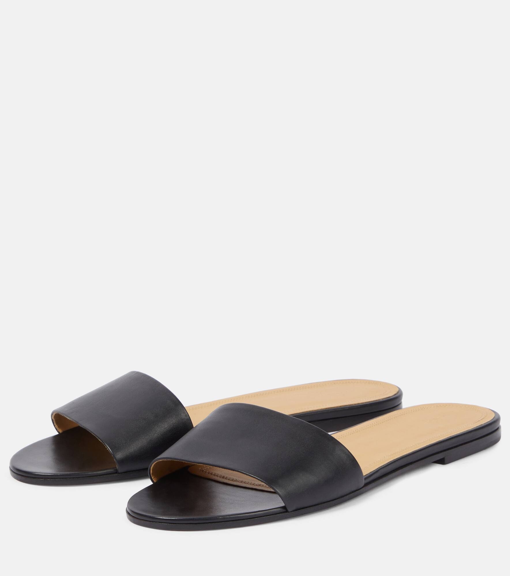 Signum leather slides - 4
