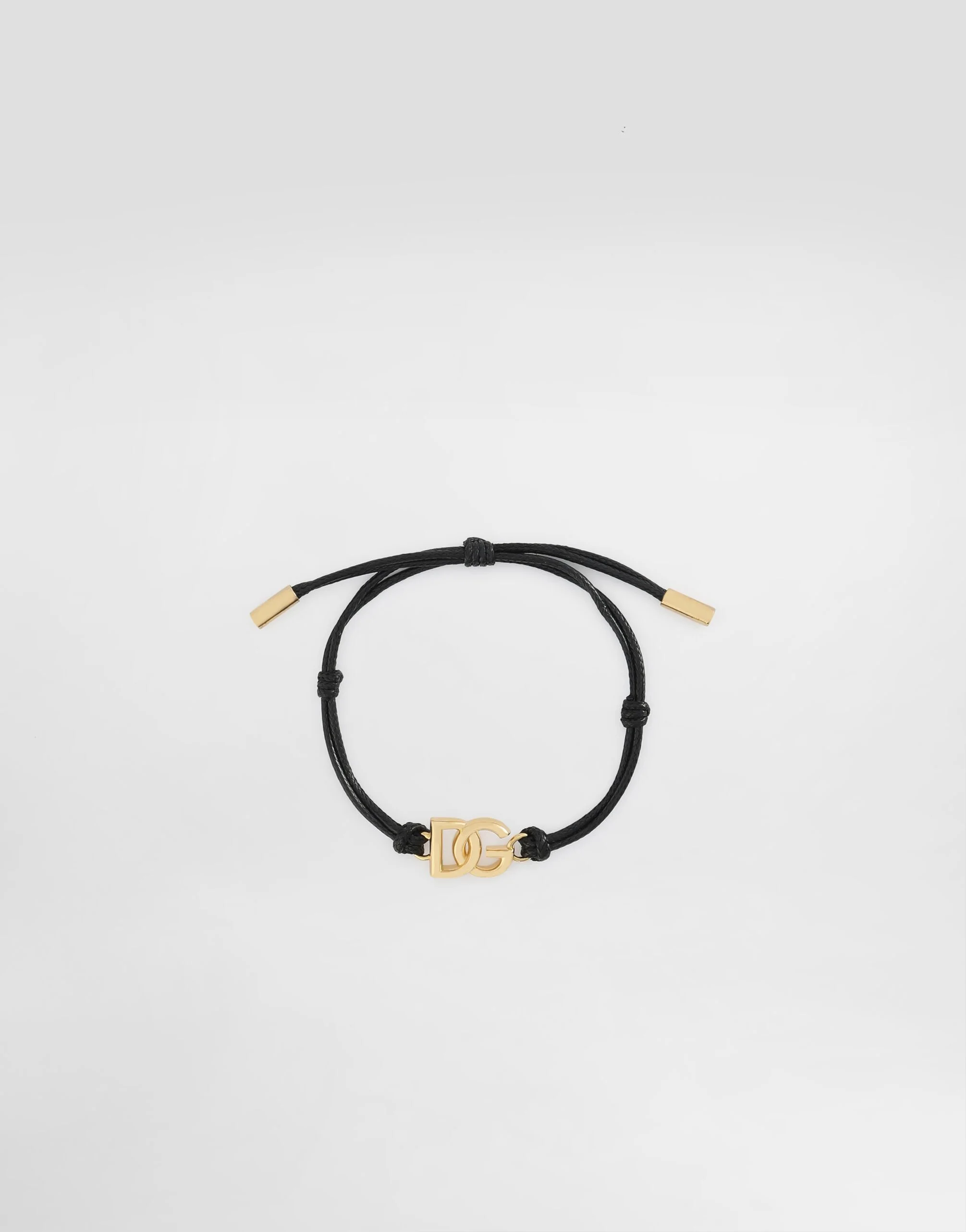 Cord bracelet with small DG logo - 1