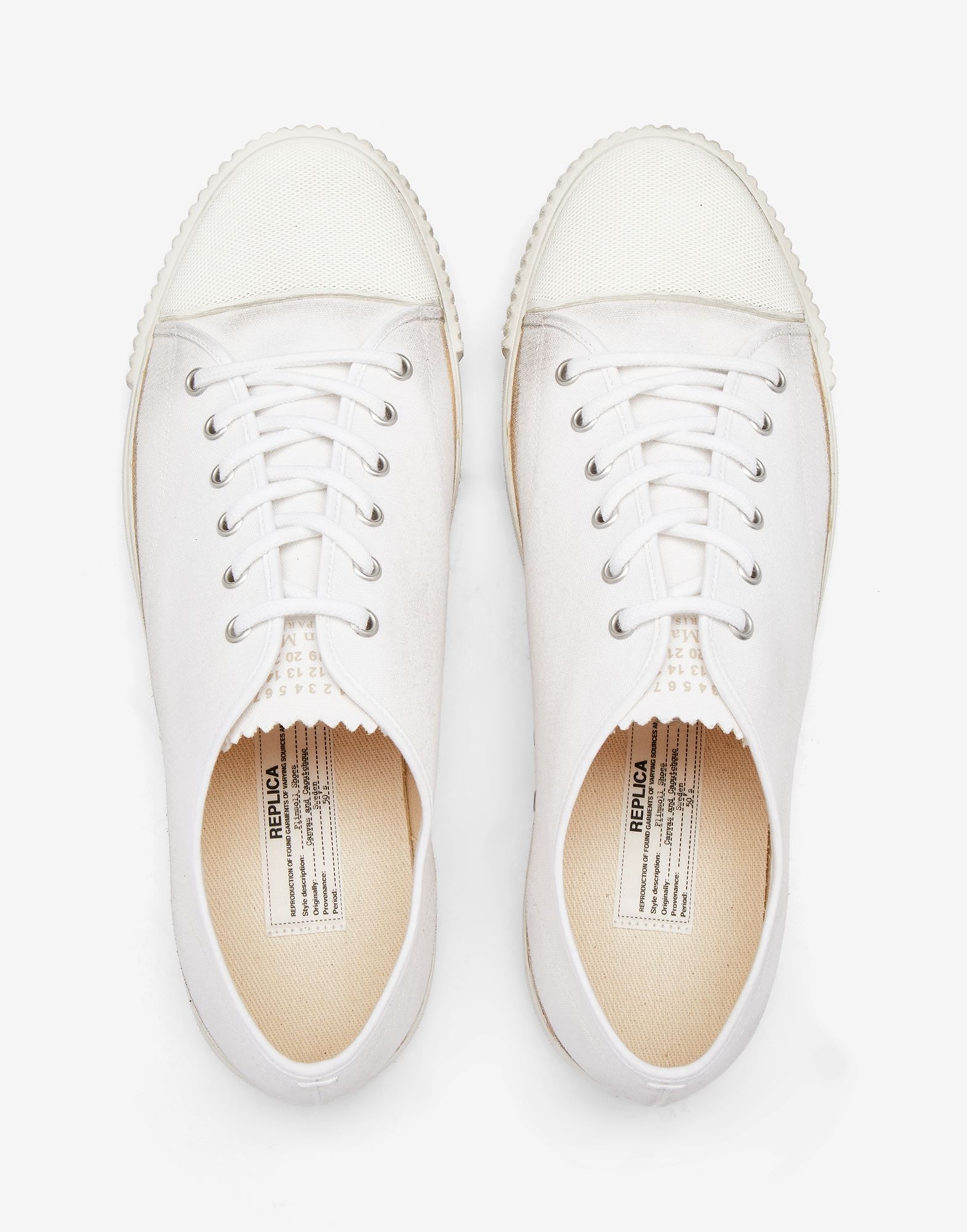 Canvas Lace Up Sneaker - 5