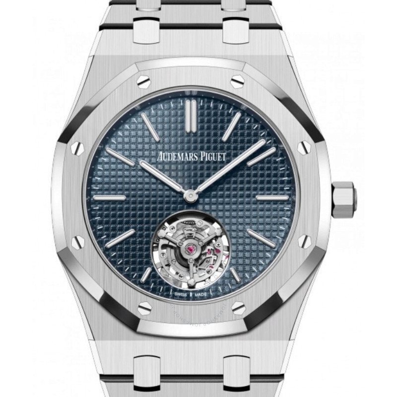 Audemars Piguet Royal Oak RD#3 Jumbo Extra Thin Tourbillon Automatic Blue Dial Men's Watch 26670ST.O - 1