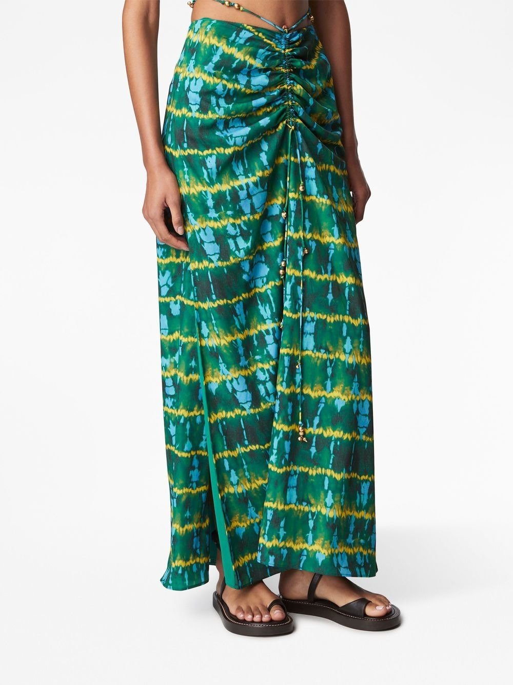 graphic-print skirt - 4