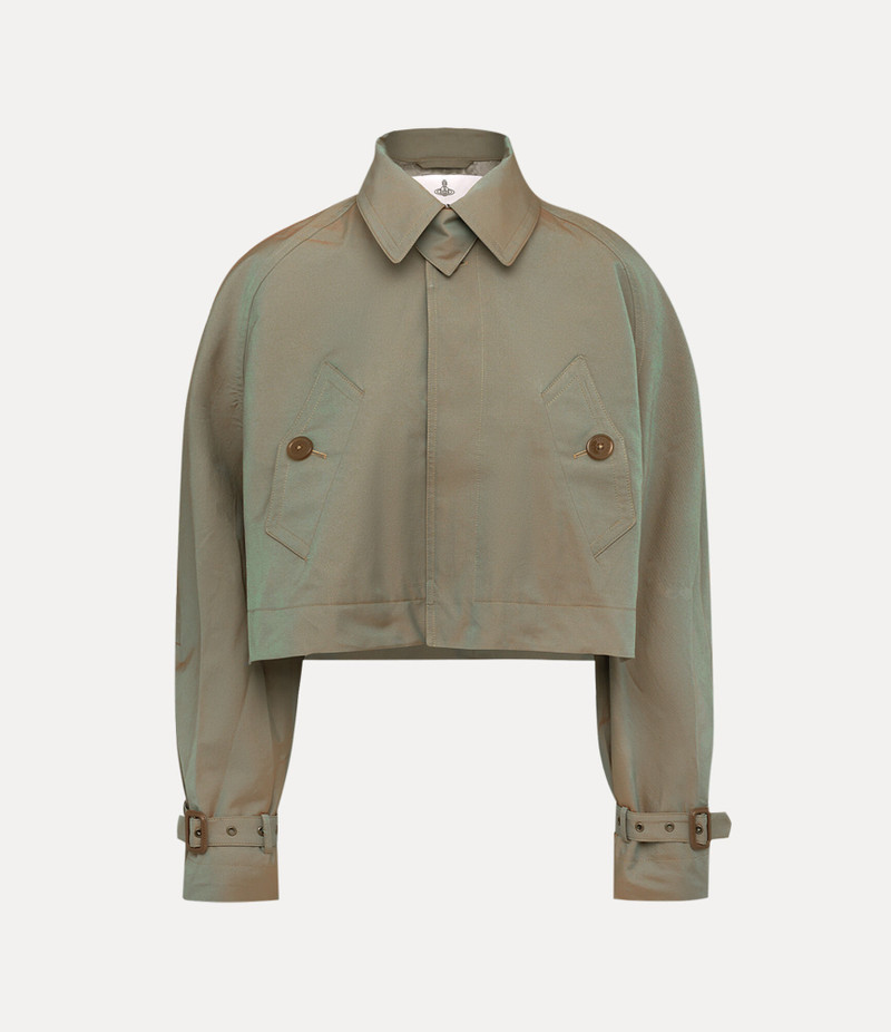 CUT OFF GRAZIANO TRENCH COAT 1