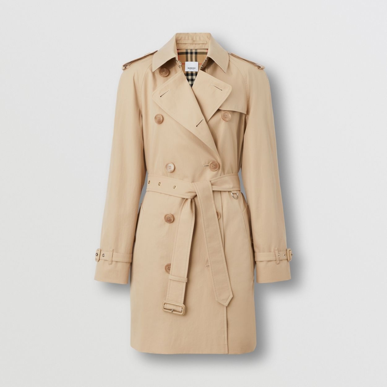 Tropical Gabardine Waterloo Trench Coat - 1