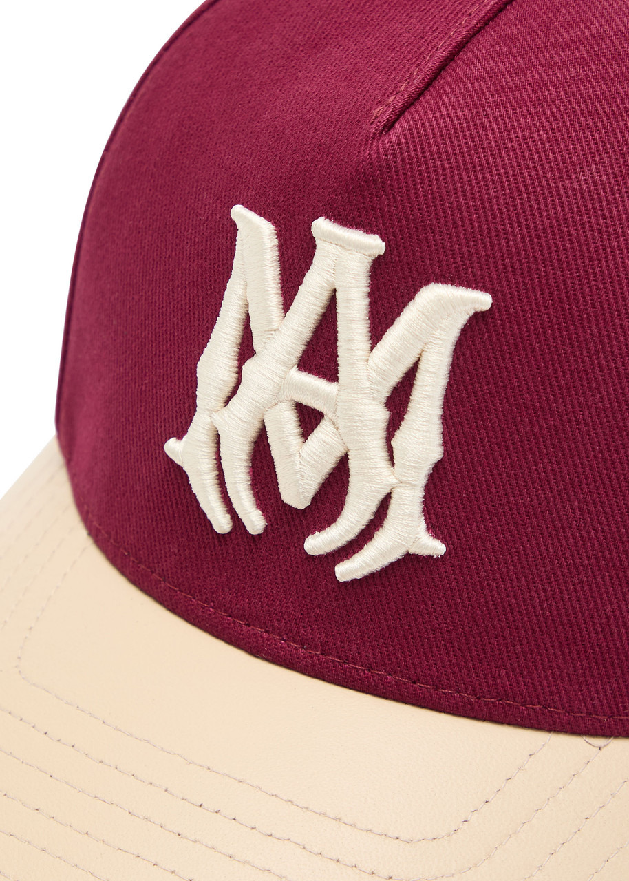 Amiri Two Tone Logo-embroidered Cotton cap - 3