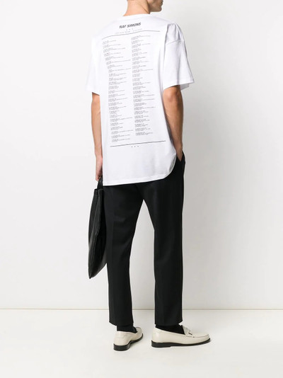 Raf Simons The Others-print T-shirt outlook