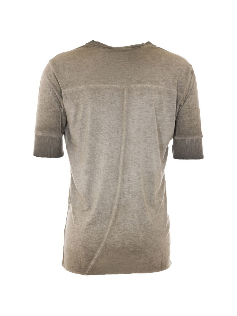 thom/krom distressed crewneck T-shirt outlook