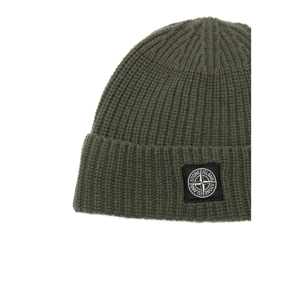 Stone Island Green Hats Men - 2