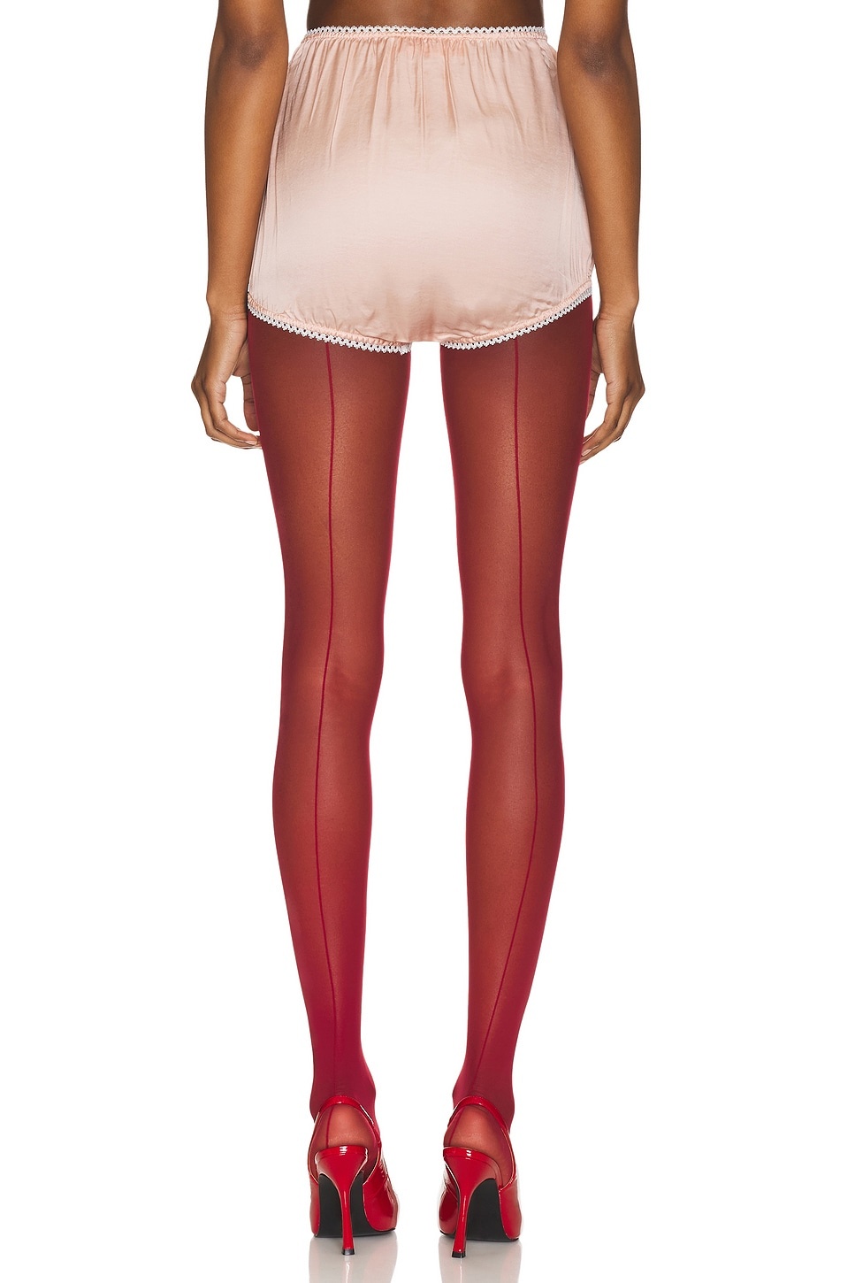 Embroidered Satin Bloomers - 4