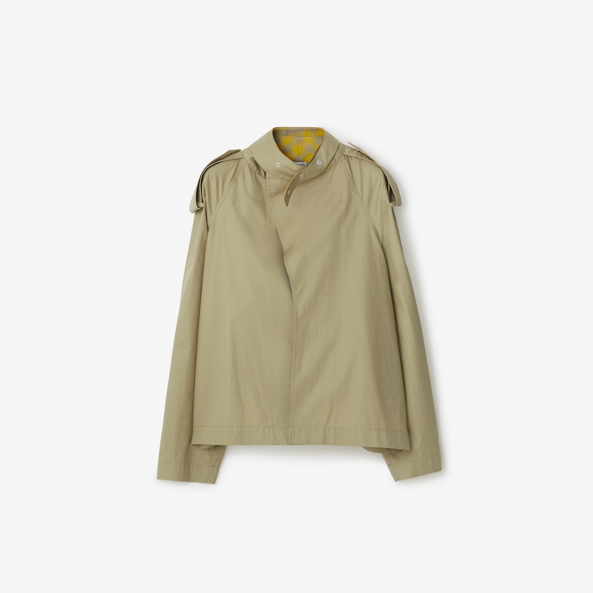 Cotton Gabardine Overshirt - 1