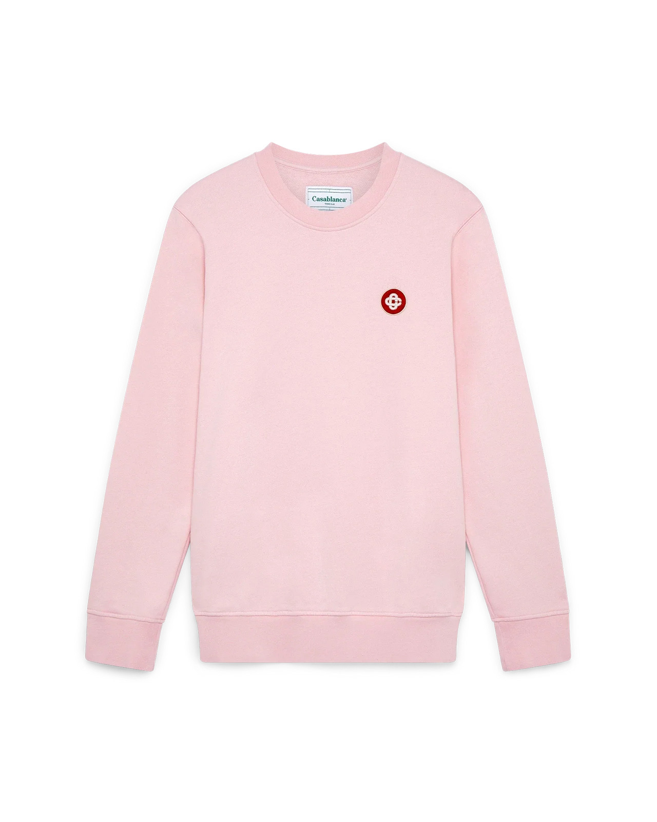 Pink Logo Patch Sweatshirt - 1