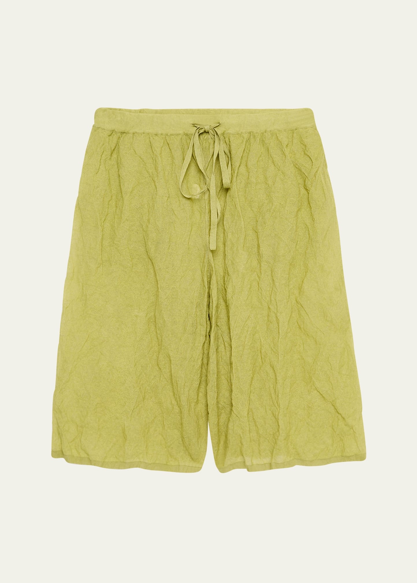 Men's Origami Crinkled Shorts - 1