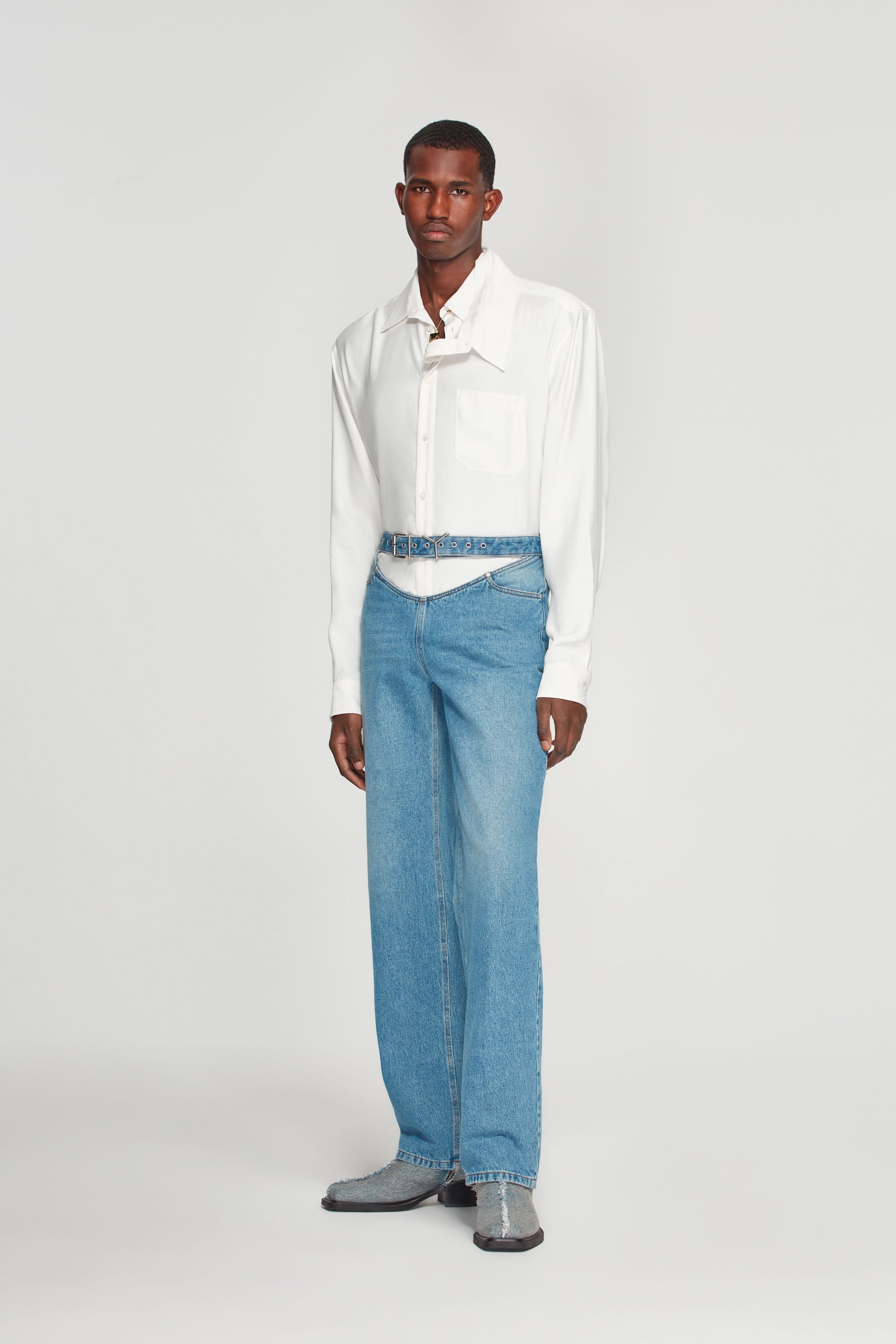 Y Belt Arc Jeans - 9