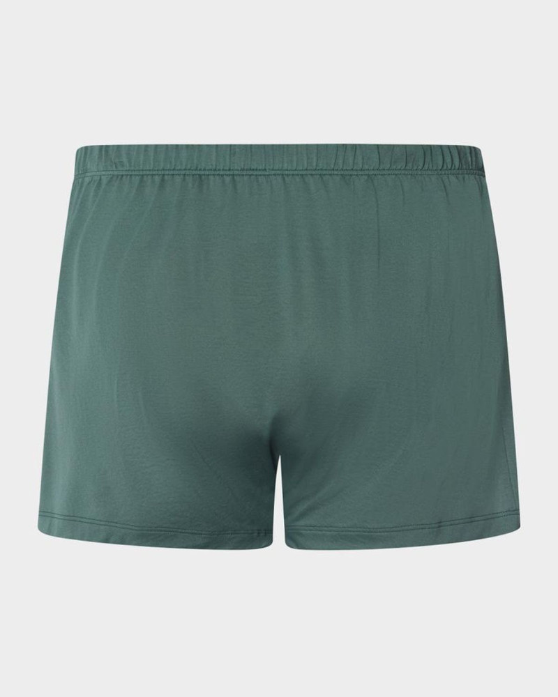 Men's Sporty Mercerized Cotton Boxers 3