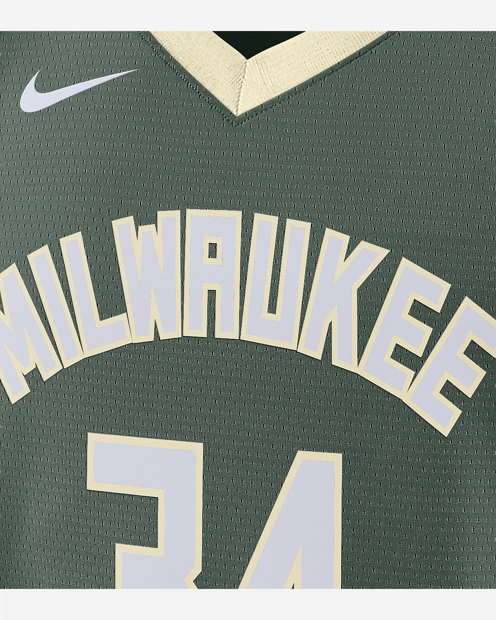 Milwaukee Bucks Icon Edition 2022/23 Nike Men's Dri-FIT NBA Swingman Jersey - 3