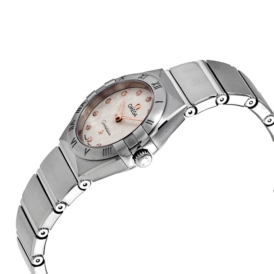 Omega Constellation Manhattan Diamond Silver Dial Ladies Watch 131.10.25.60.52.001 - 2
