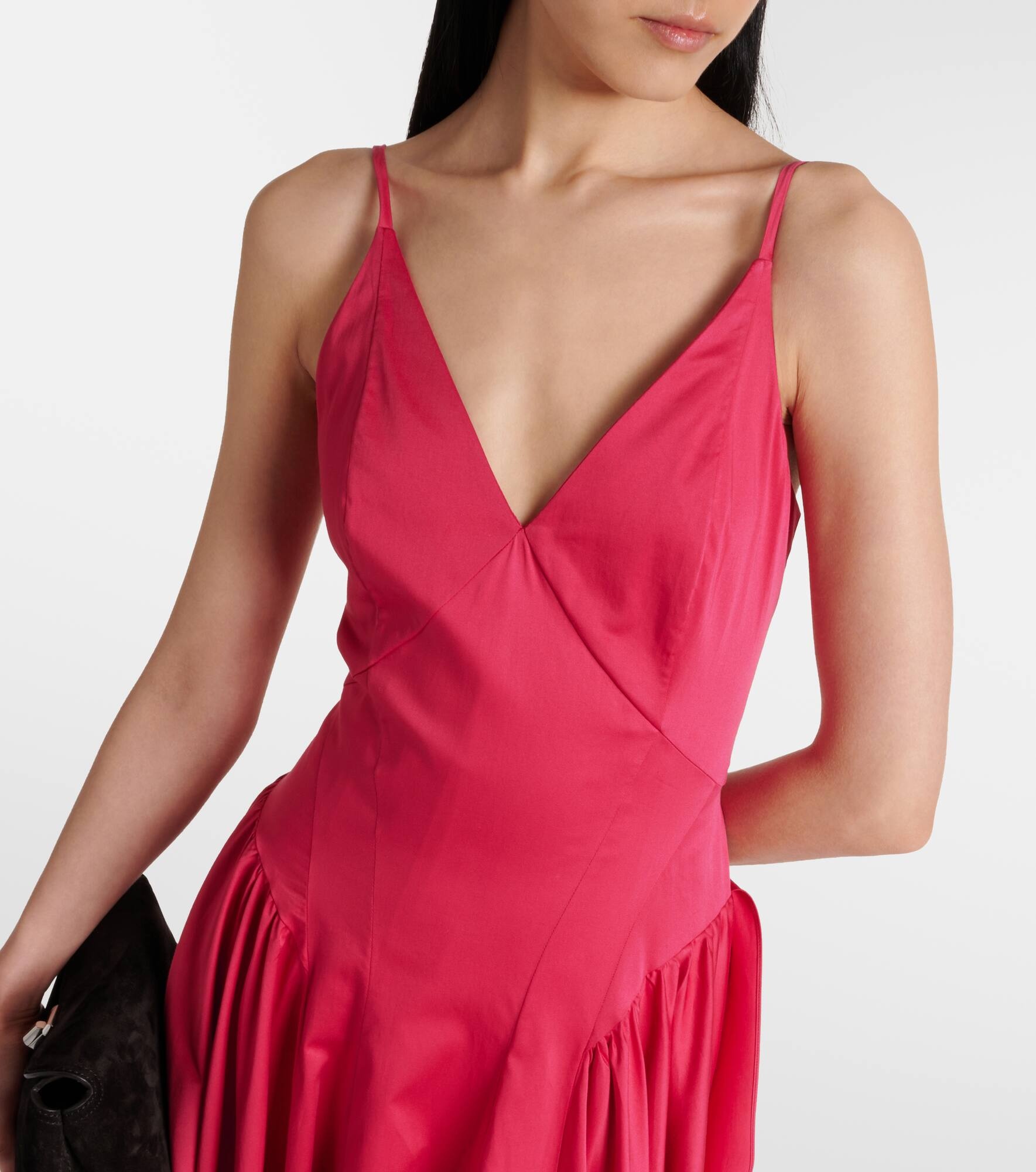 Solene cotton-blend midi dress - 4