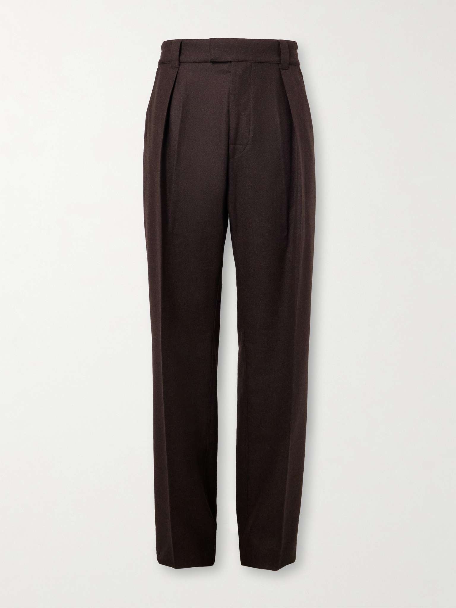 Reinga Straight-Leg Wish® Wool and Cashmere-Blend Trousers - 1