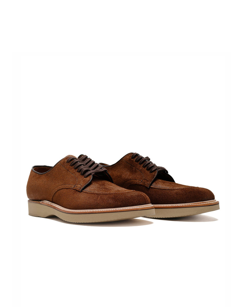Alden V Tip Blucher Reverse Tobacco Chamois G2602 outlook