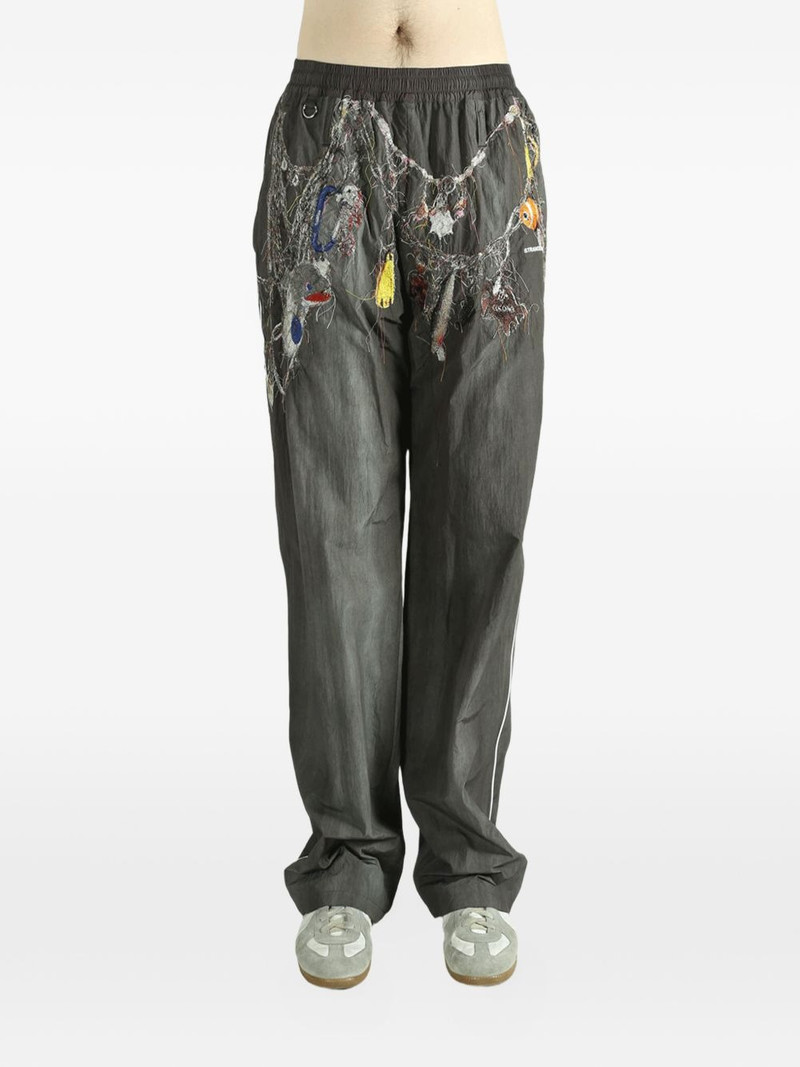 doublet chains-embroidery trousers outlook