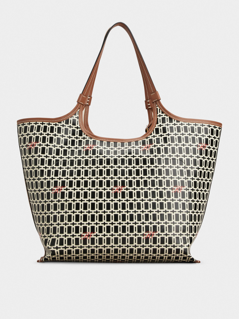 Grand Vivier Medium Shopping Bag in fabric 7