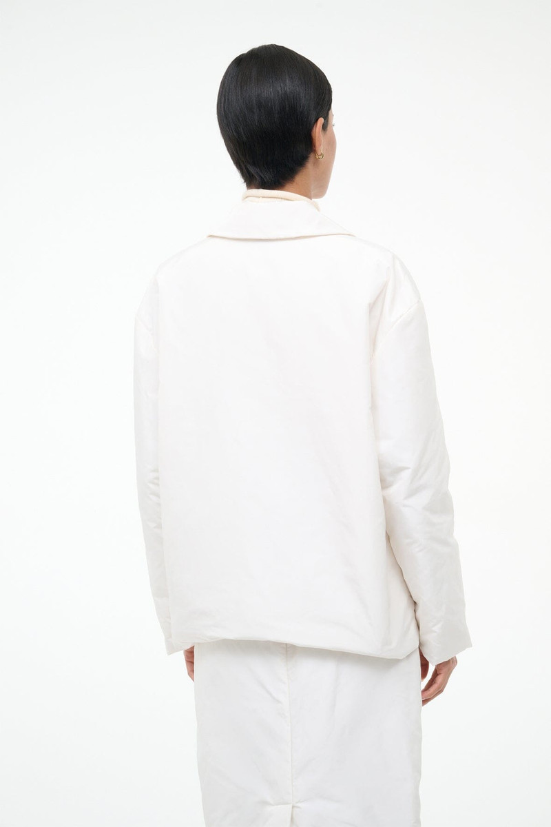STAUD IMARI JACKET IVORY 8