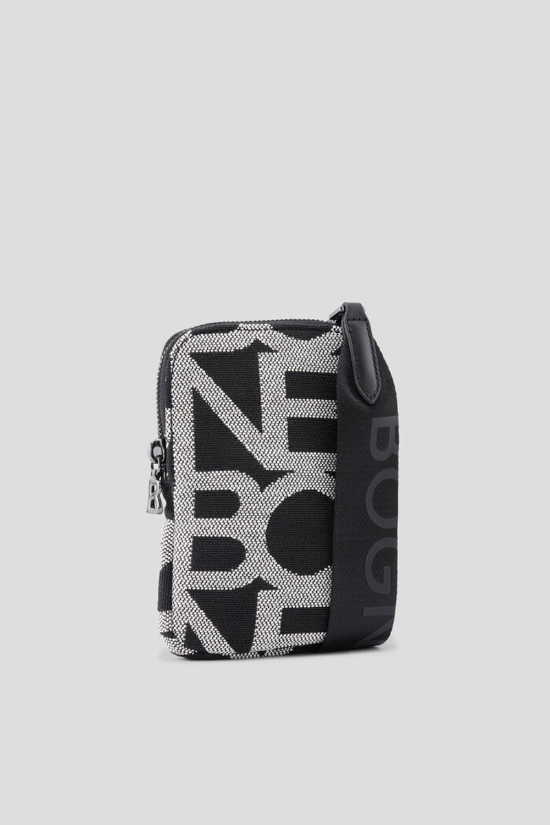 BOGNER Pany Johanna Smartphone pouch in Black/White outlook