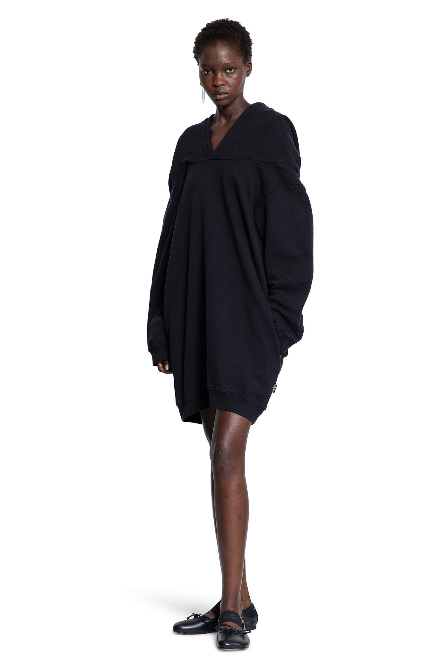 Hoodie-Midi-Dress - 5