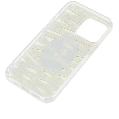 A BATHING APE® A Bathing Ape Tape Logo iPhone 13 Pro Clear Case outlook