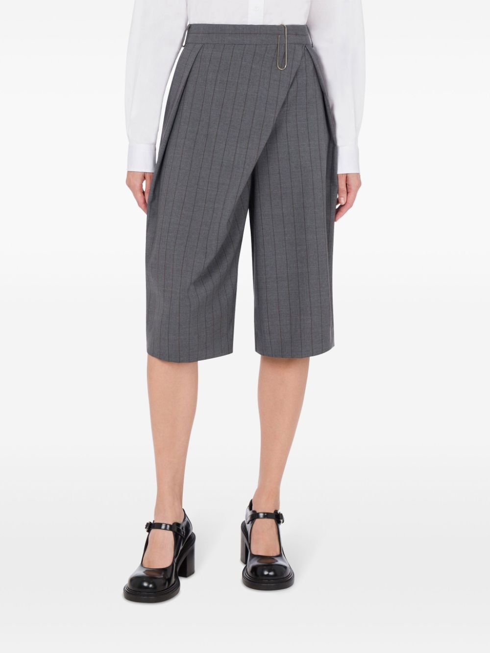 overlapping-panel shorts - 2