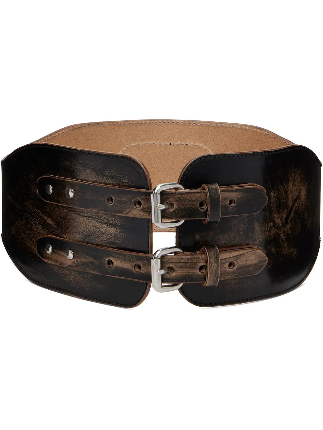 Black & Tan Sunny Girdle Belt - 1