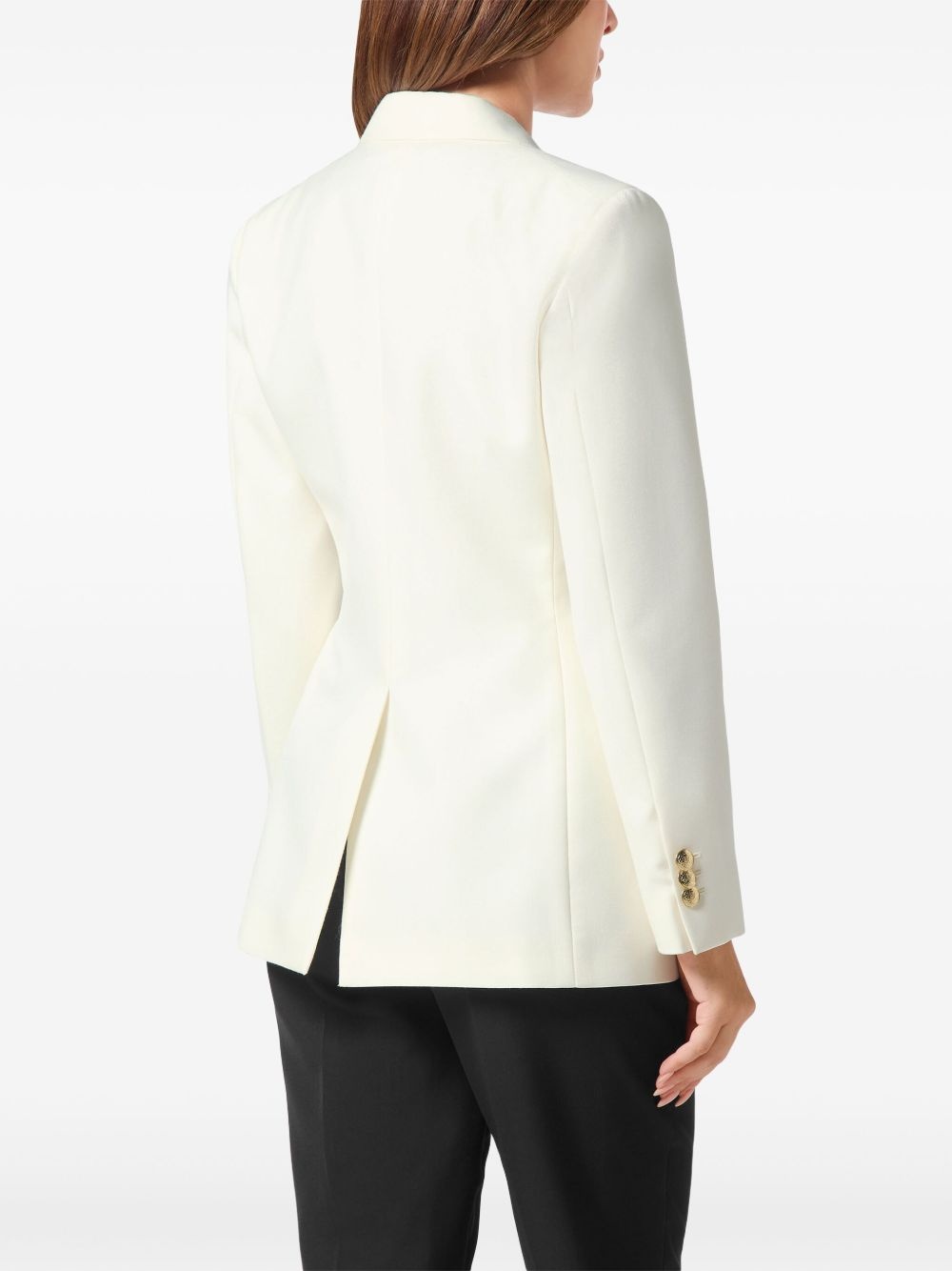 Marine-fit wool blazer - 4