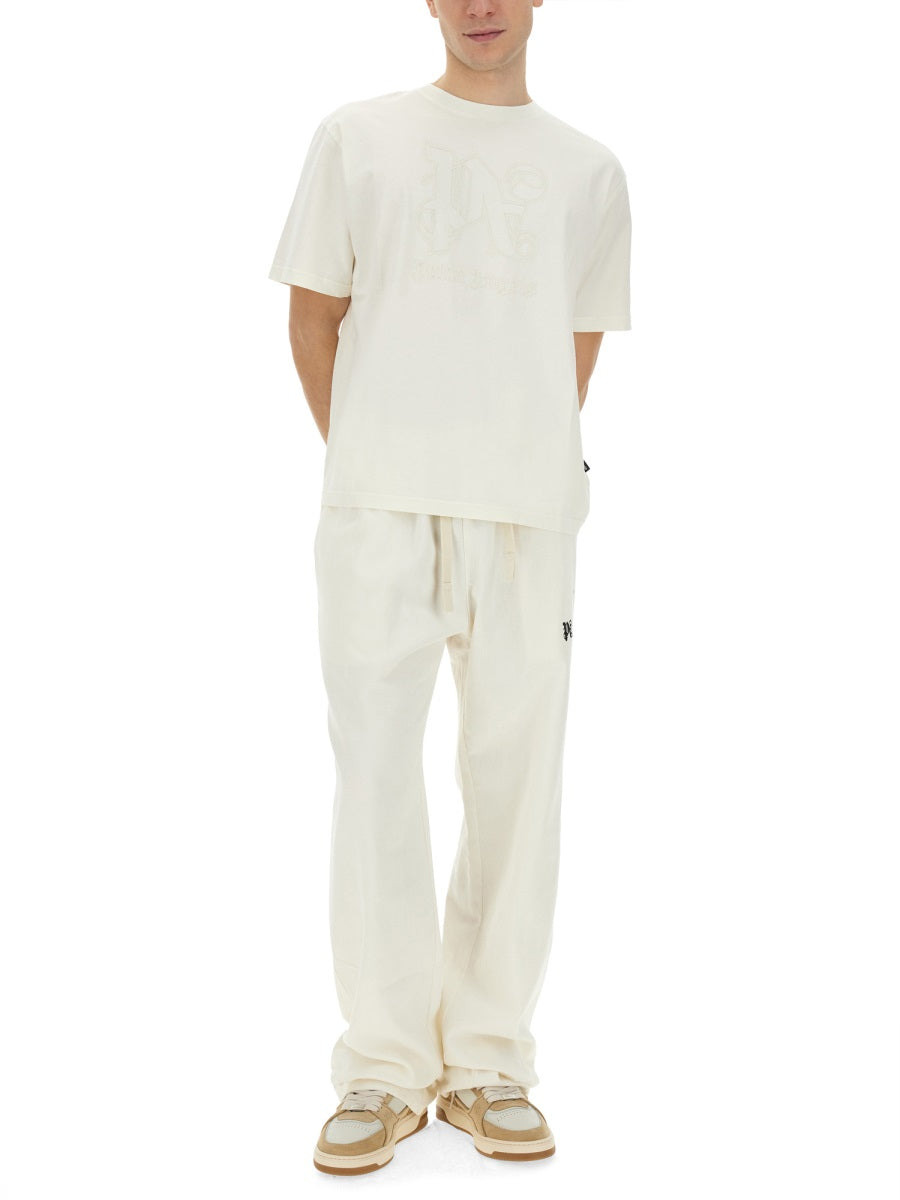Palm Angels Men Pants With Logo - 2