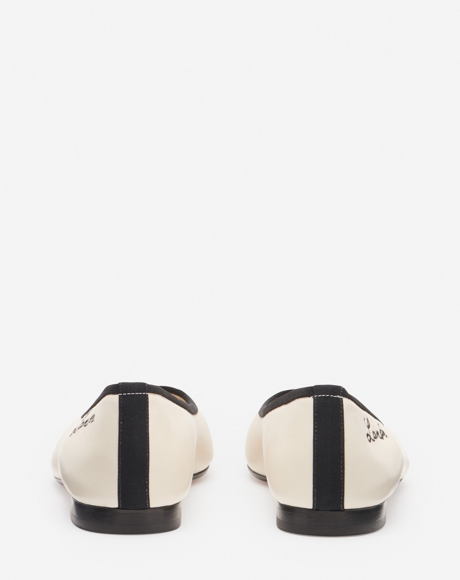 LANVIN CLASSIC LEATHER BALLET PUMPS - 4