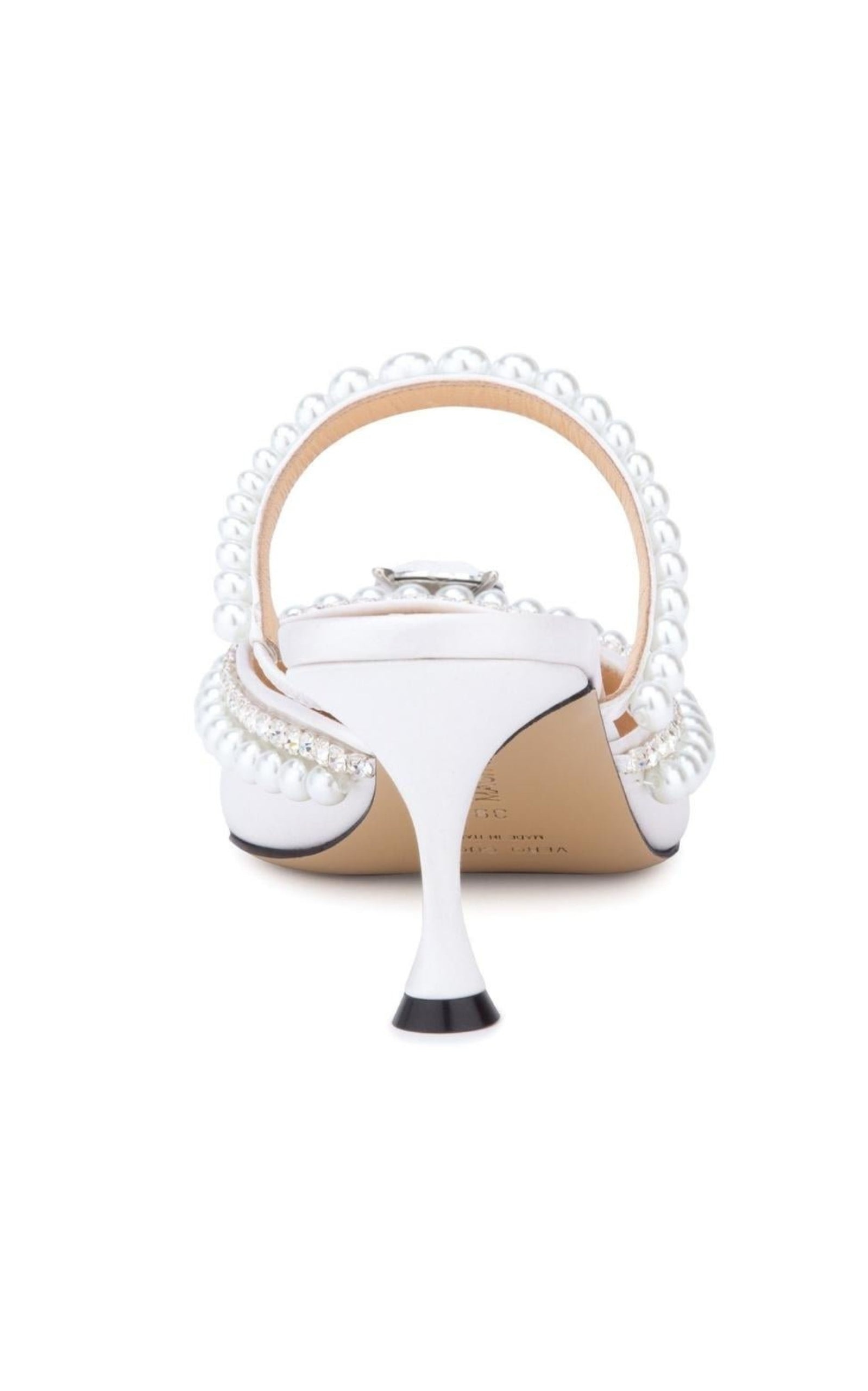White Diamond & Pearl 65 Heels - 4