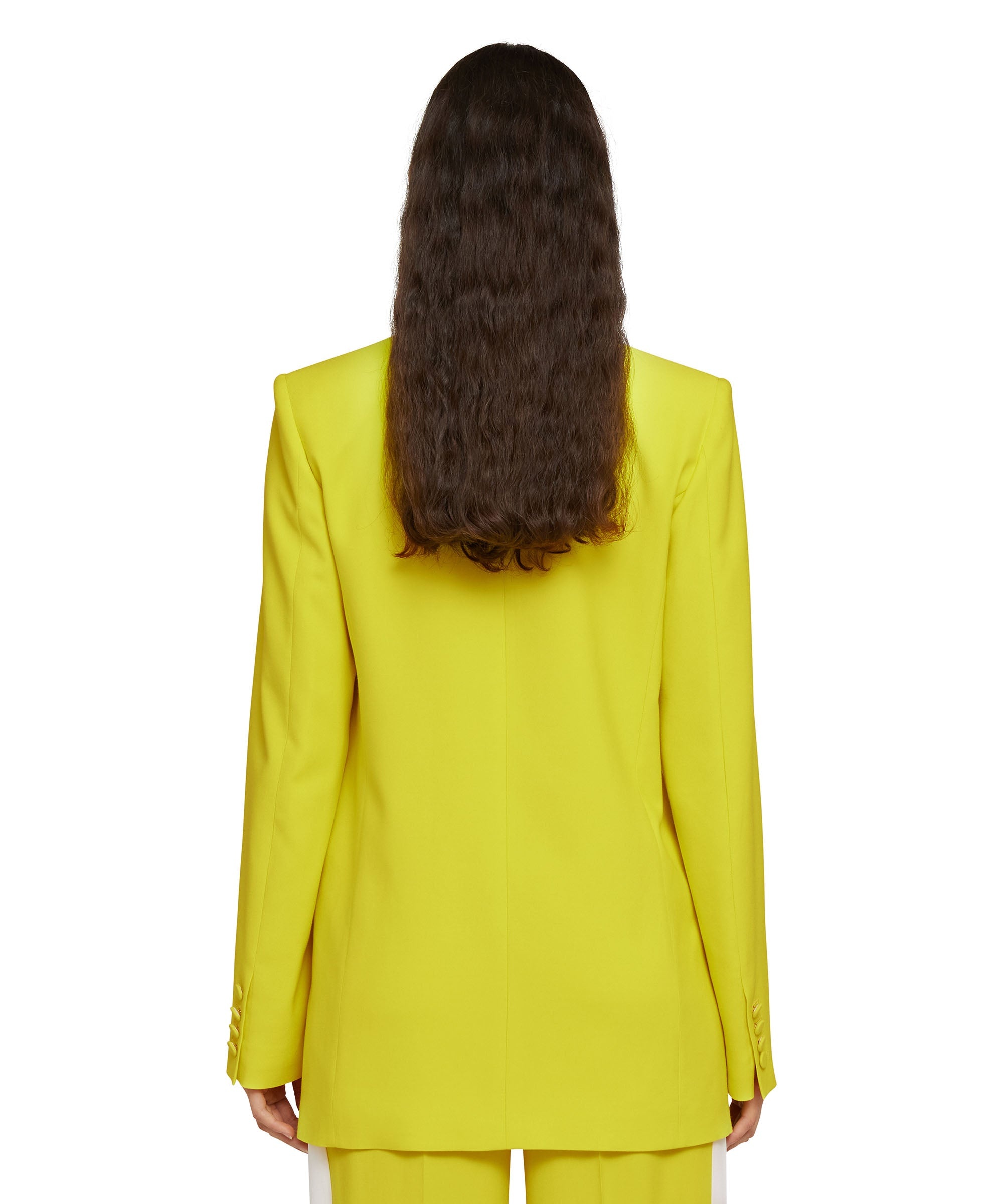 Viscose double-breasted blazer - 4
