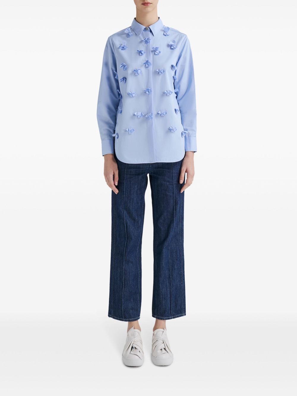Allover pompom shirt - 2