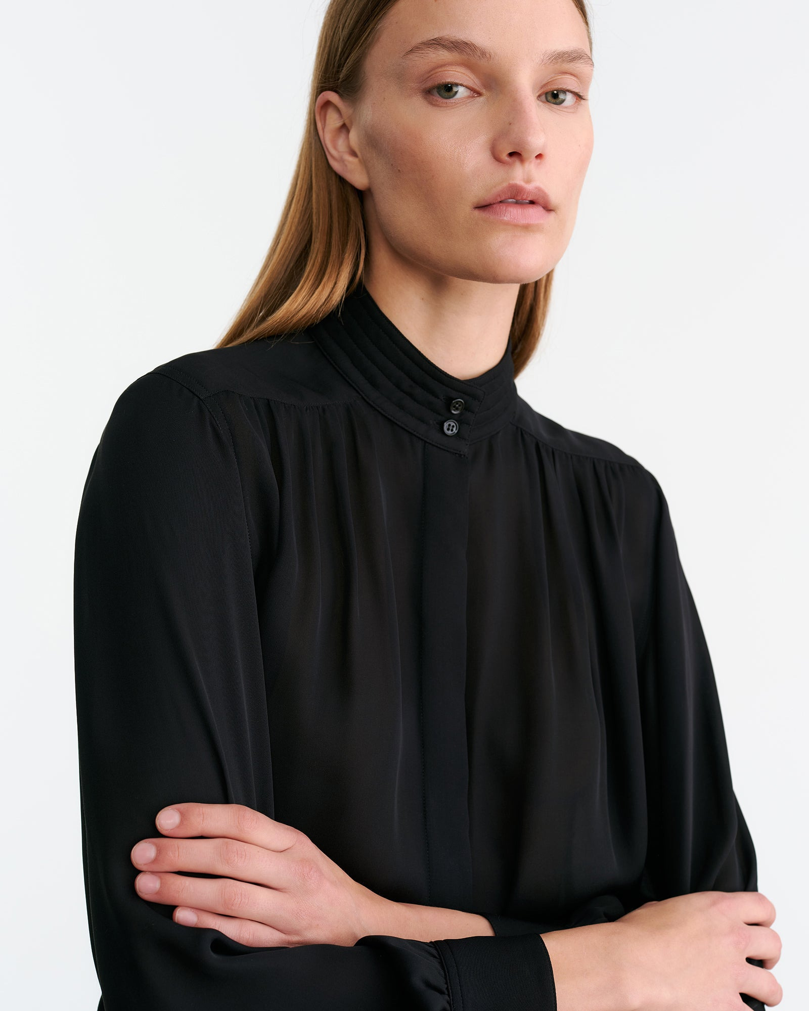REVI SILK BLOUSE - 3