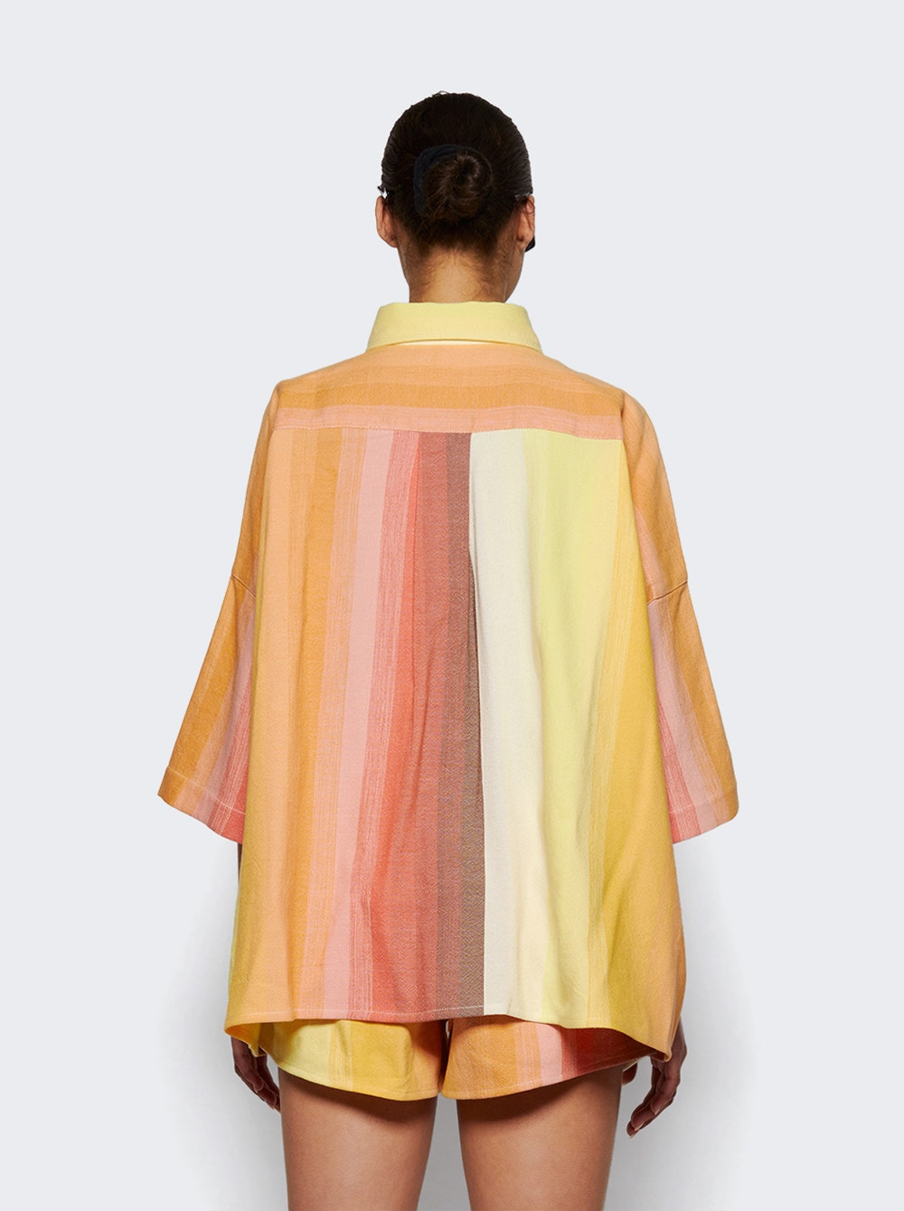 The Short Sleeve Oversized Shirt Stripe 29 - 5