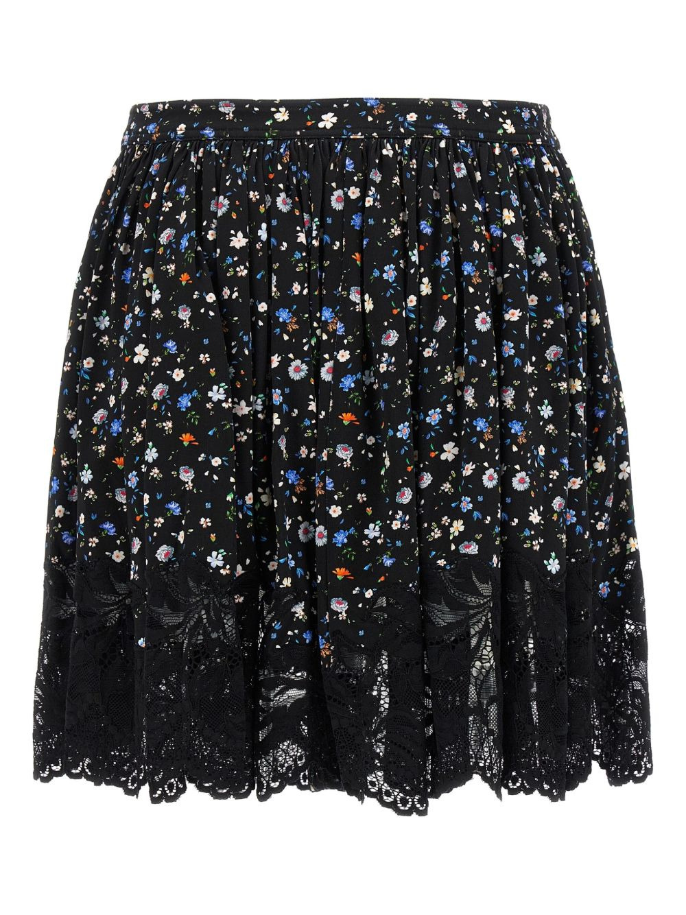 lace-embellished skirt - 2