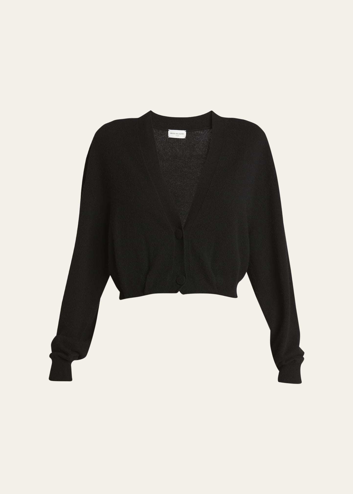 Taiga Cashmere Cropped Cardigan - 1