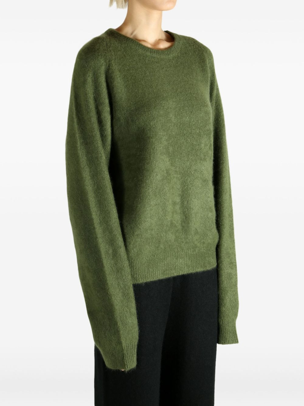 raglan-sleeve sweater - 3