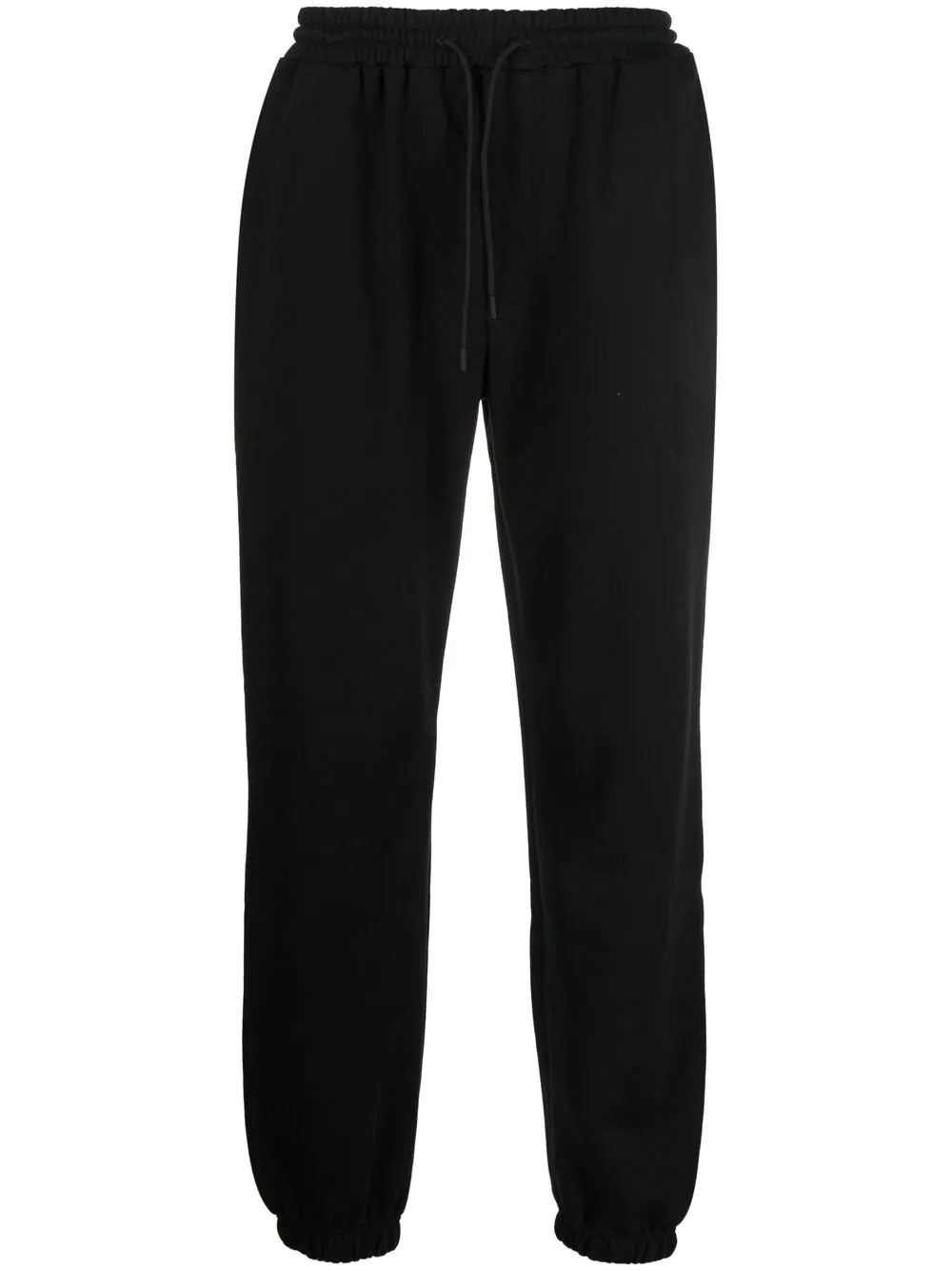 logo-print cotton track pants - 1