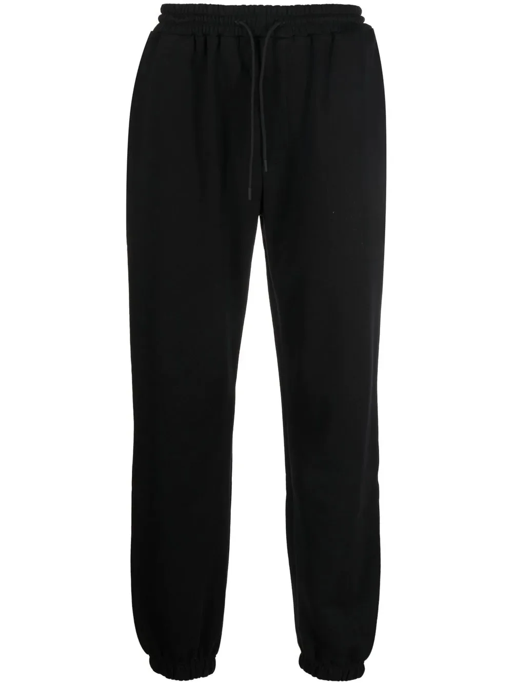 logo-print cotton track pants - 1