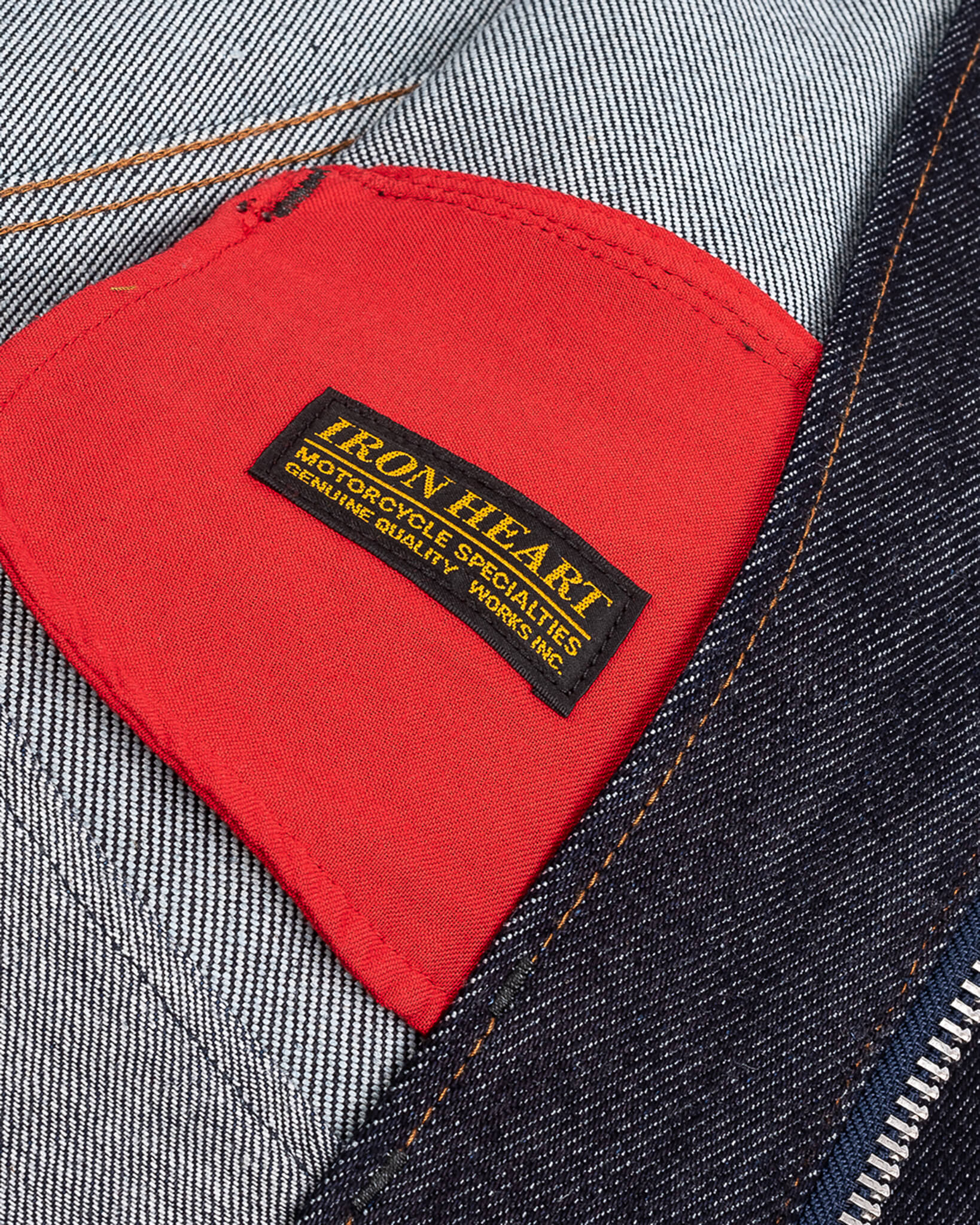 IH-527J 21oz Denim Rider's Jacket - Indigo - 14