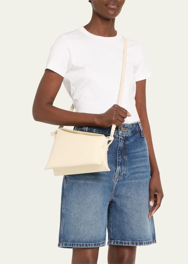AESTHER EKME Lune Mini Leather Top-Handle Bag outlook